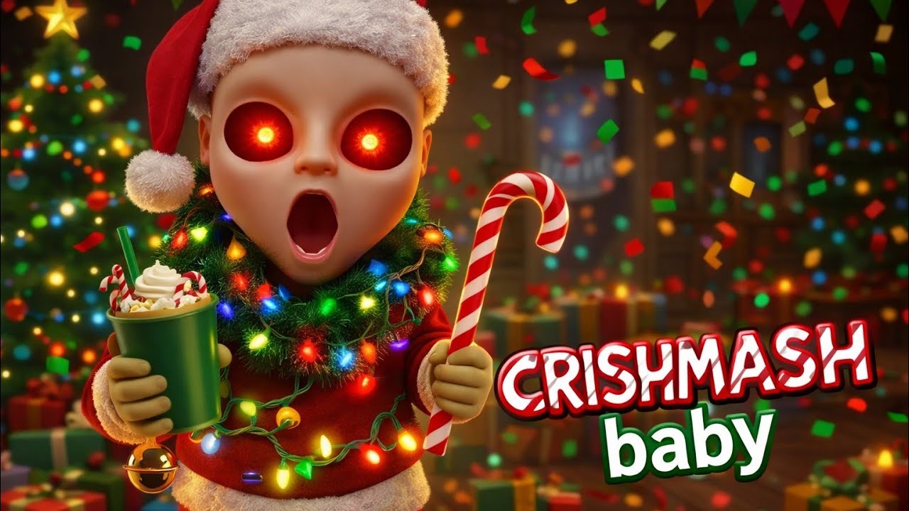 🍼Secrets SURVIVE NIGHT in MONSTER CHASE: SHOCKING Endings  Baby in Yellow NEW UPDATE Crown Child!🧑‍🎄