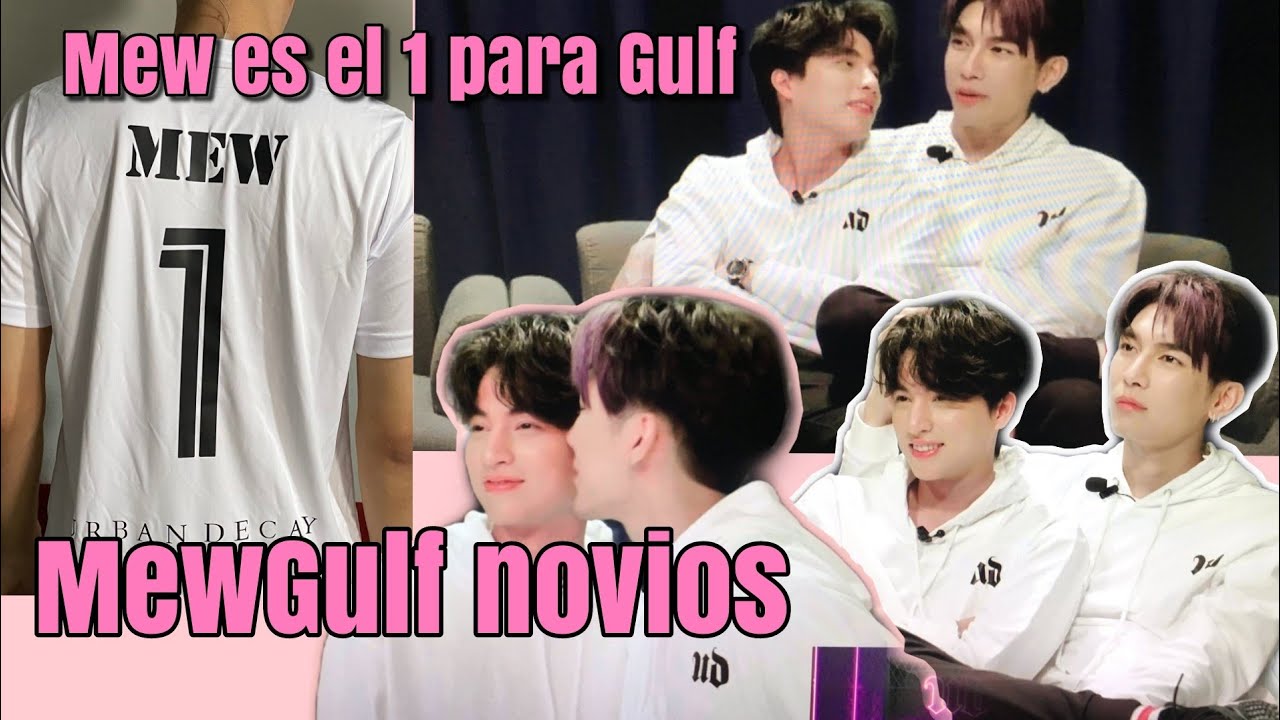 Mew besa a Gulf 🥺💓 + #MewGulf quieren envejecer juntos 🥺💓#UDTakesMewGulfonaDate /P'Majo