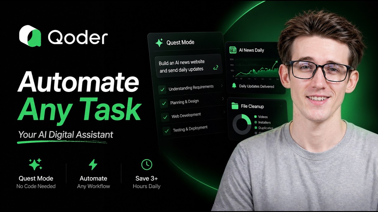 Qoder: recover ur 3 Hours EVERY Day! How Agentic AI Automates Your Messiest Tasks