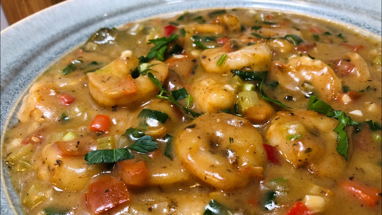 I Can Eat This Every Day ! Incredibly Delicious, Simple Smothered Shrimp