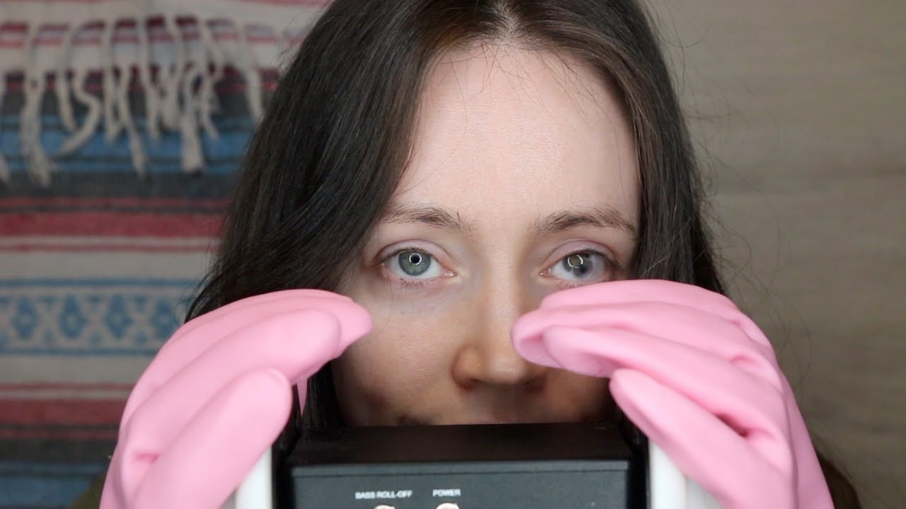 ASMR Whispering With My Pink Wash Gloves | Sleepy Sounds Go To Sleep 💤