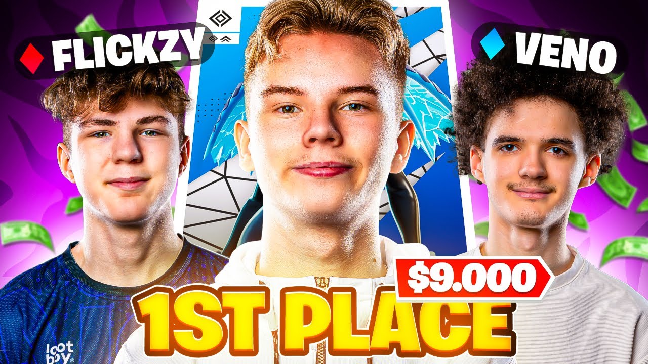 1-Е МЕСТО, ТРИО, ДЕНЕЖНЫЙ КУБОК ($9000) 🥇 с veno и FlickzyV2