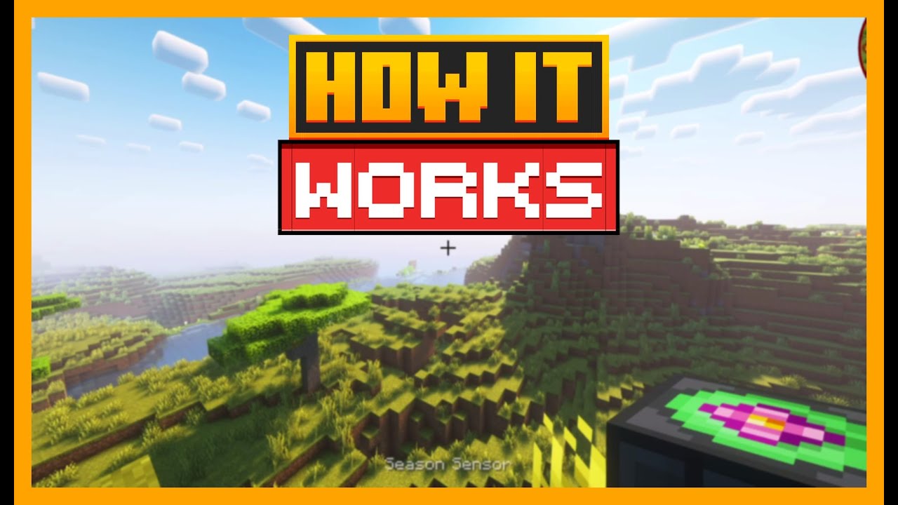 HOW THE SEASONS WORK IN MINECRAFT WITH SERENE SEASONS