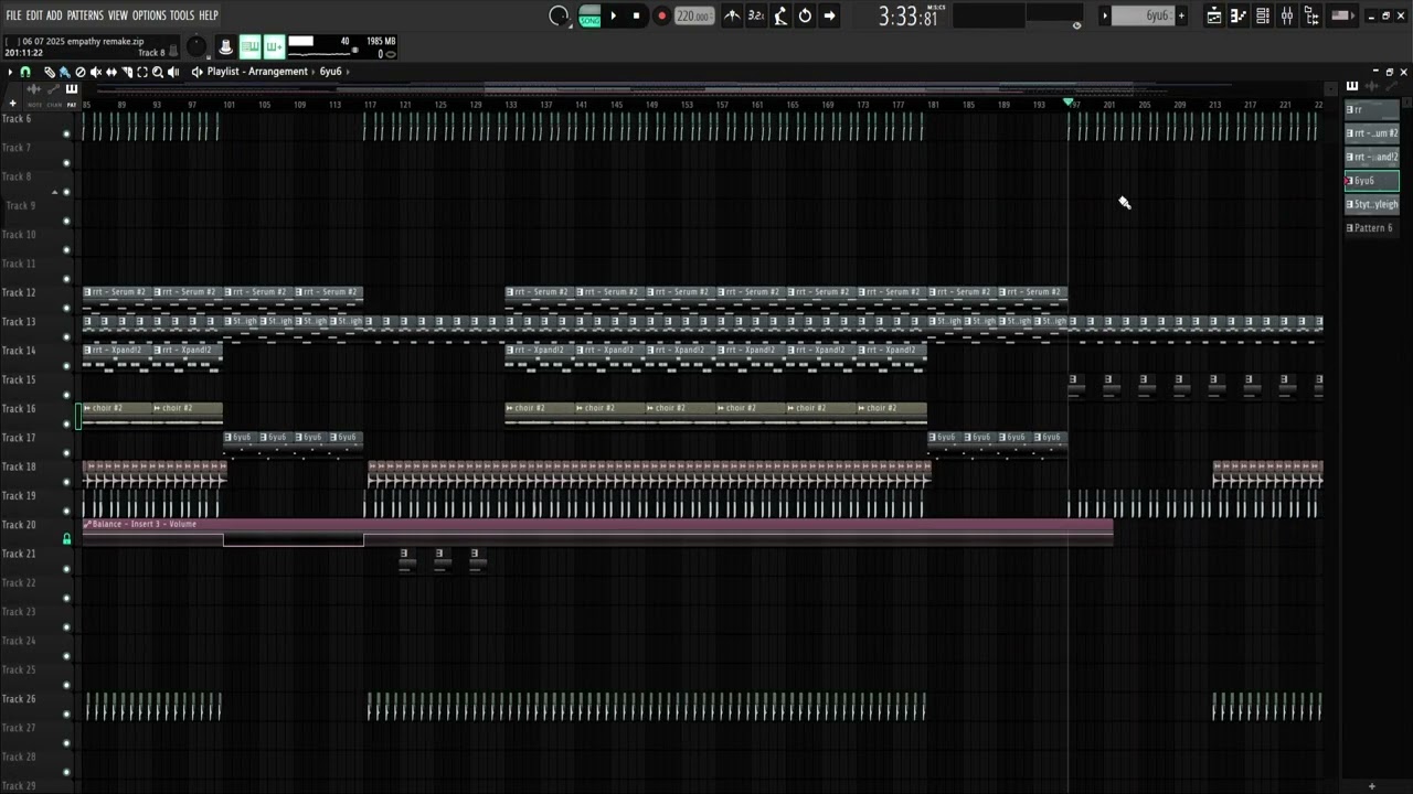 Crystal Castles -Empathy In 5 Minutes In FL Studio