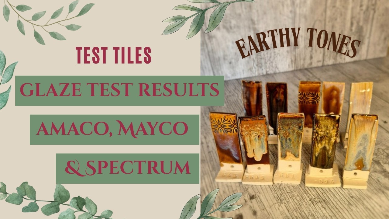 179. Glaze Combo Test Tiles | Before & After Results – All Combinations Shared