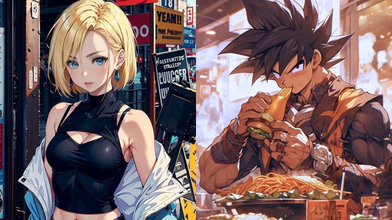 Goku y Android 18 se enamoraron | Goku x 18 | Parte 1