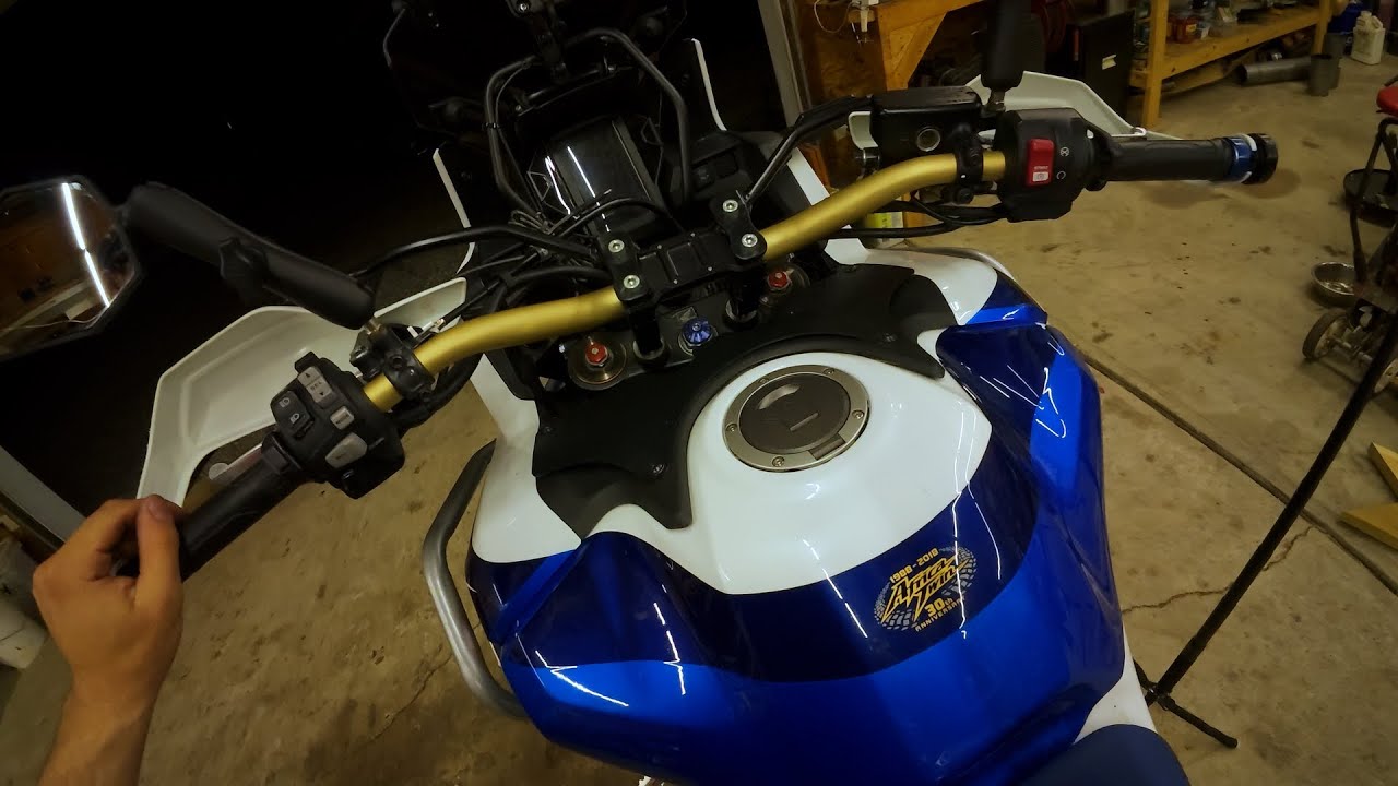 Africa Twin Handle Bar Mount Repair
