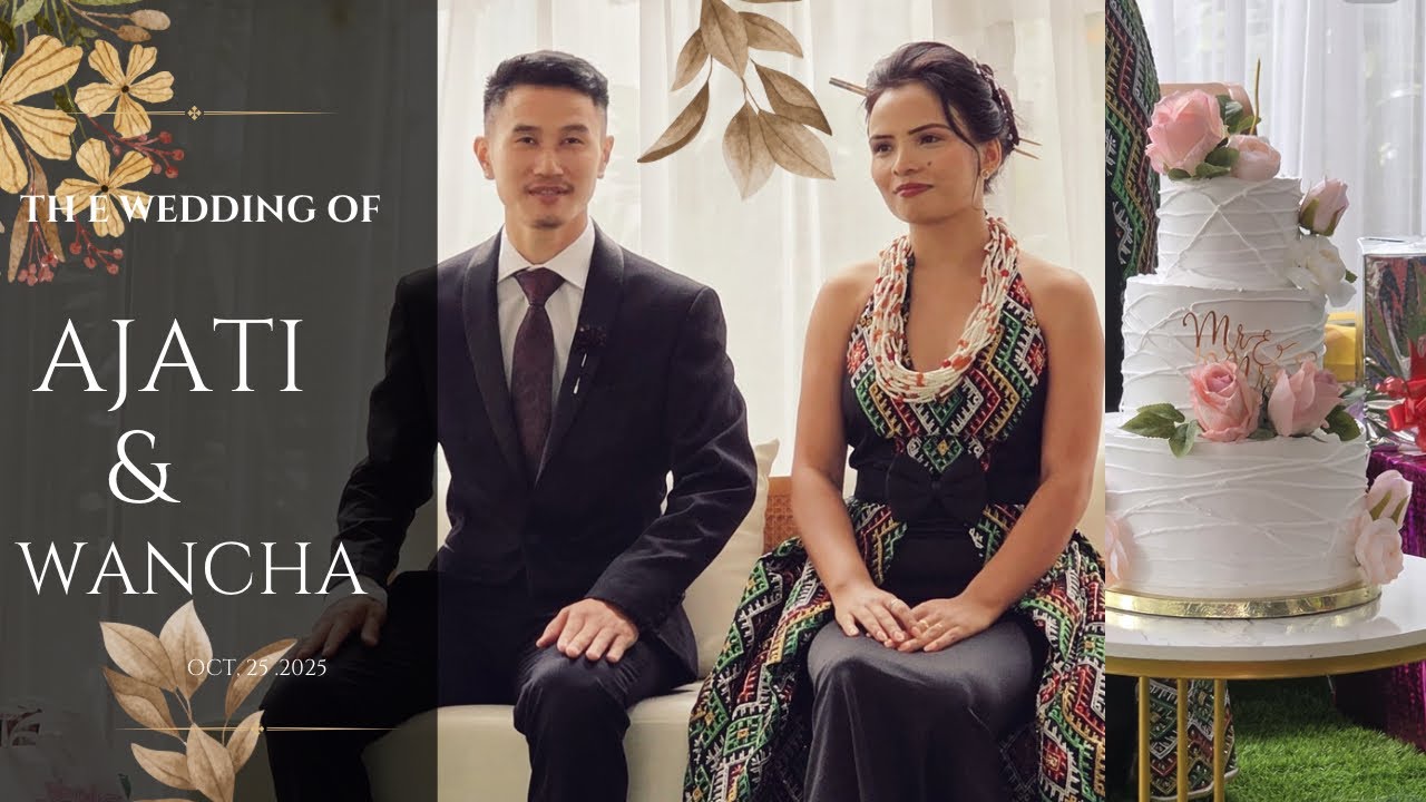 OUR WEDDING DAY— a journey of love and togetherness.@AjatiMimi 💕 #arunachalpradesh #roing 