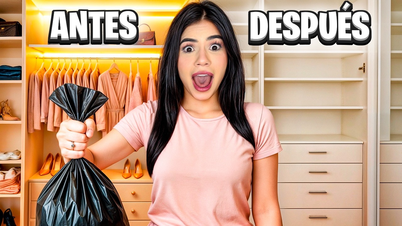 VOY A REGALAR TODA esta ROPA - LIMPIANDO MI CLÓSET!! 👗