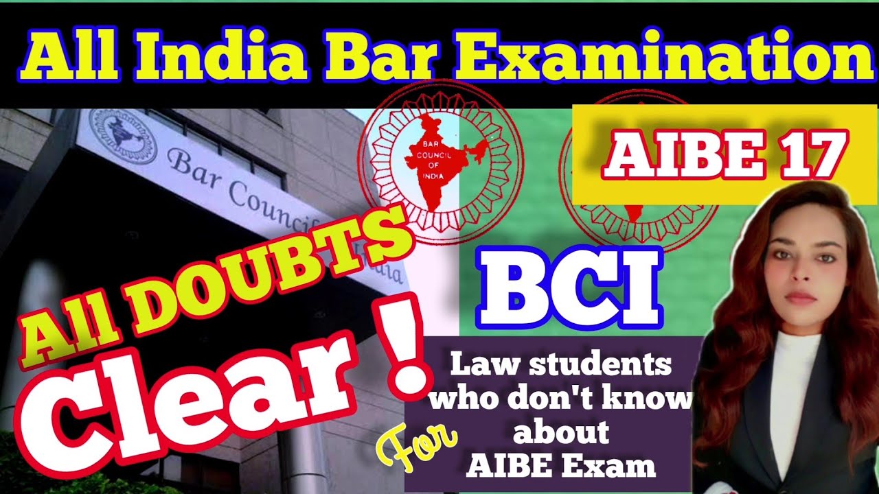AIBE Exam | All India Bar Examination 17 | BCI