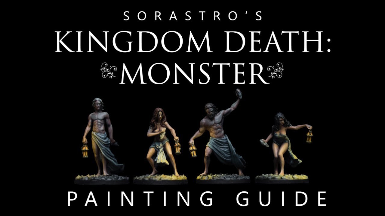 Kingdom Death: Monster Painting Guide Ep.1 — Выжившие в прологе