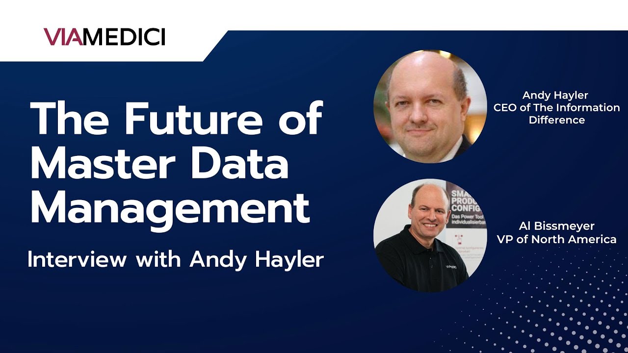 The future of Master Data Management/ Interview with Andy Hayler, CEO of The Information Difference