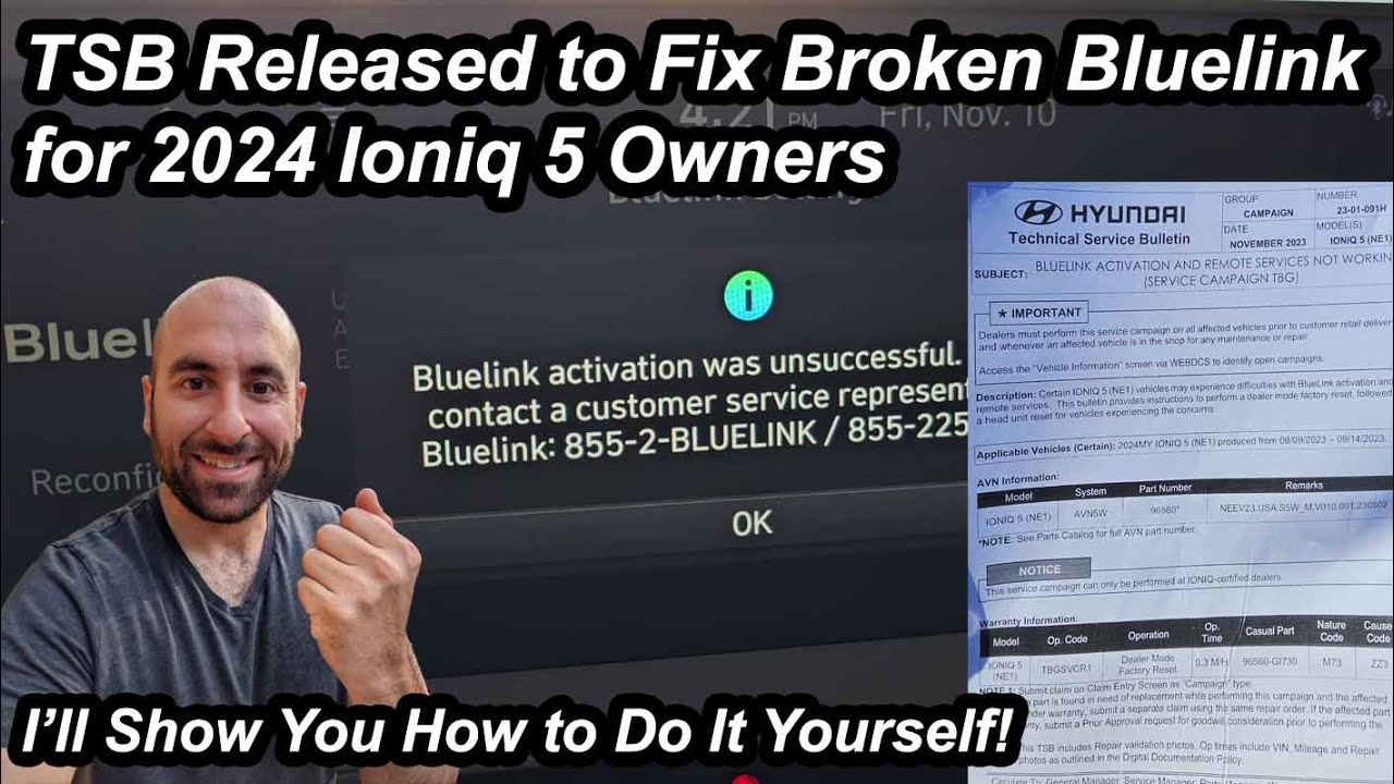 How To Reset Bluelink on 21-24 Hyundai Ioniq 5