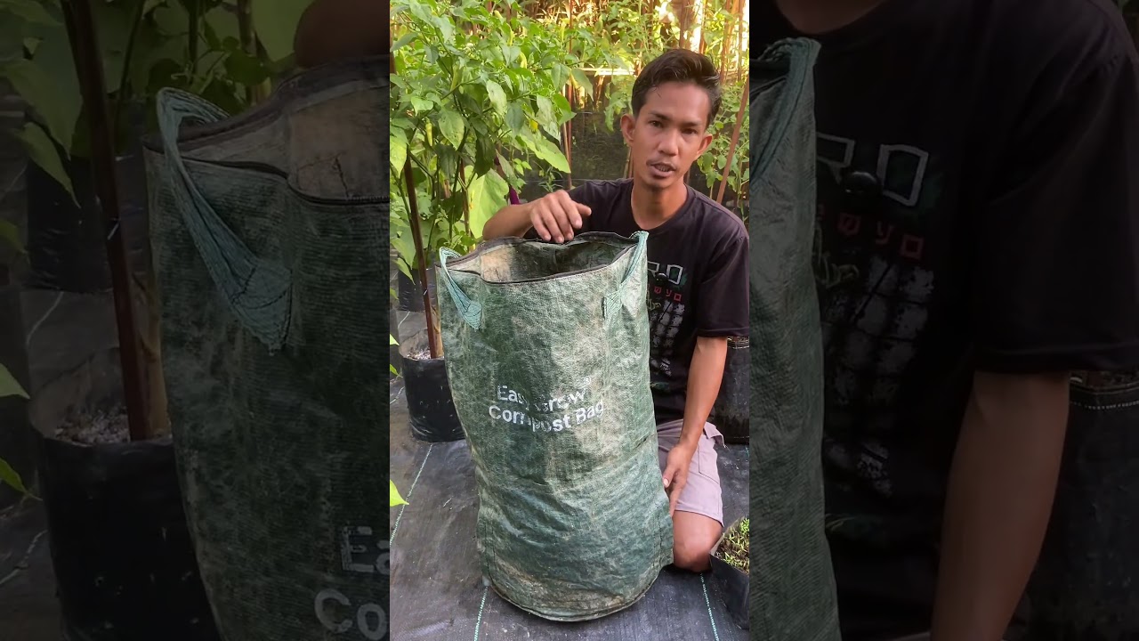 Compost bag ini tempat bikin kompos sendiri dirumah 