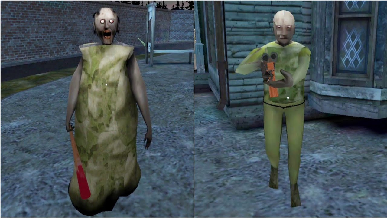 Granny 3 Army Mod Full Gameplay with Train Escape Ending