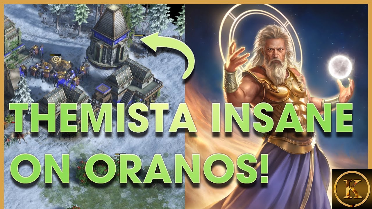 Age of Mythology Retold - TheMista's Oranos is INSANE! Redbull Tournament