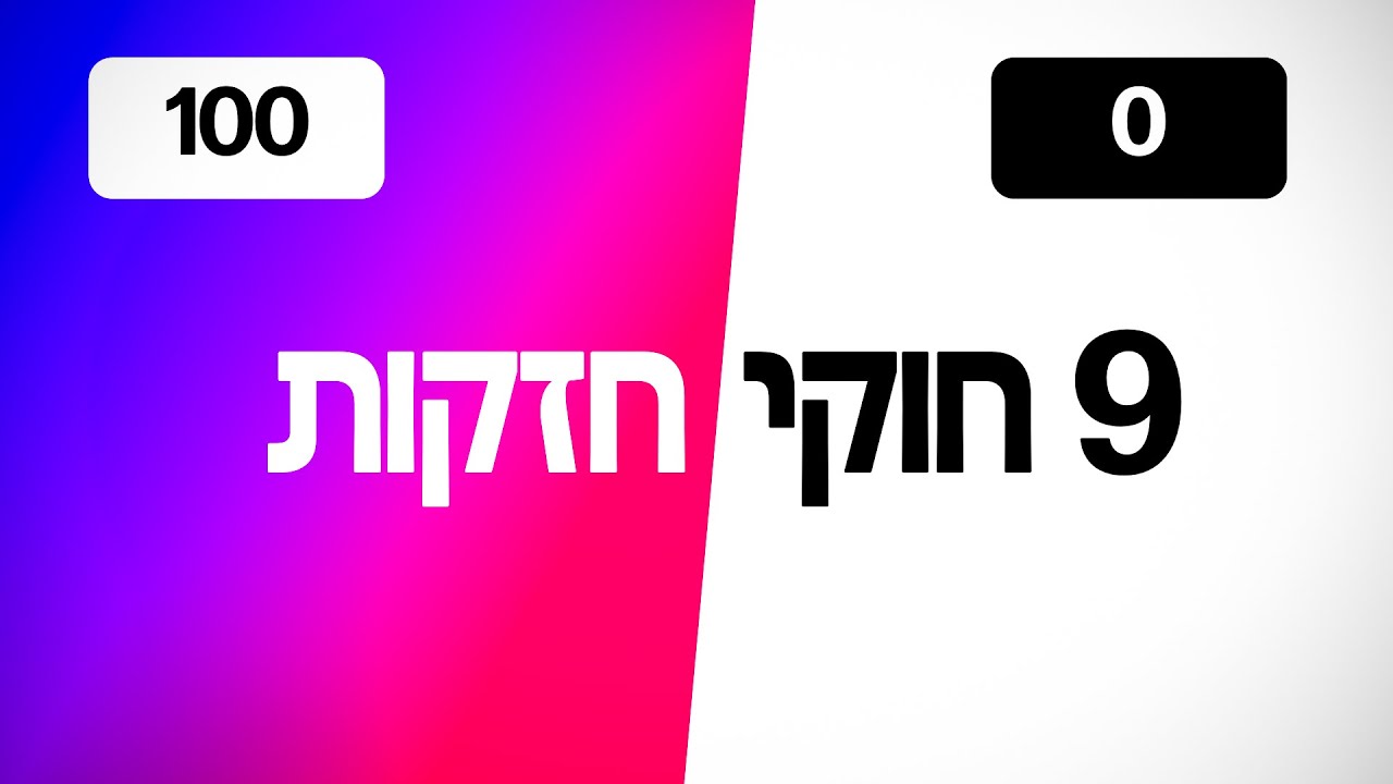 אתגר 15 דקות | ללמוד חזקות מ 0 ל 100