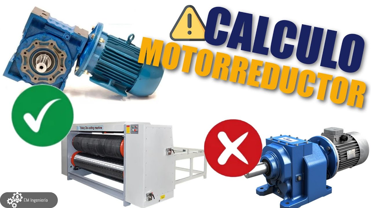 ❗Como calcular un motorreductor ✅🆕❌