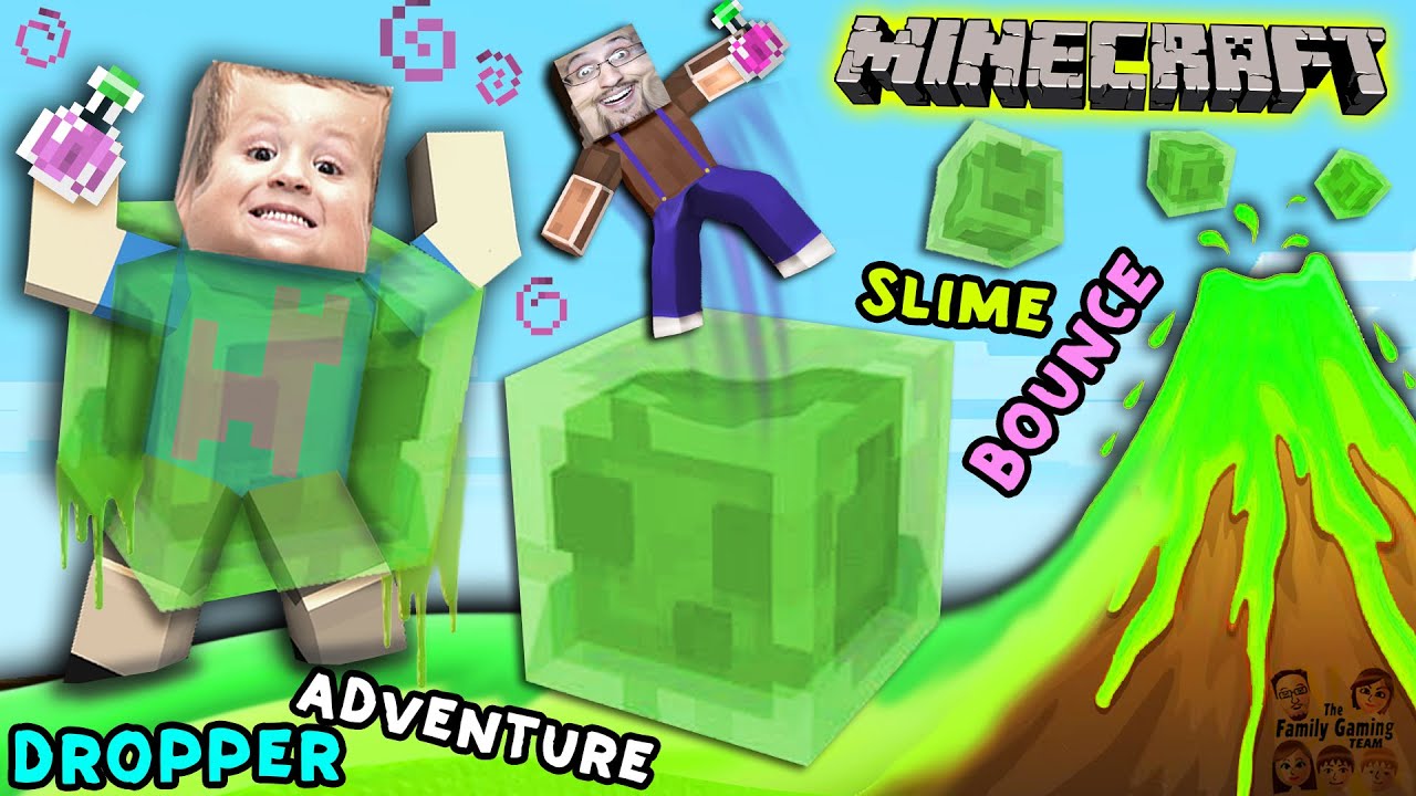 Minecraft слизью сильный удар | FGTEEV капельницы паркур приключения мини-игры на карте