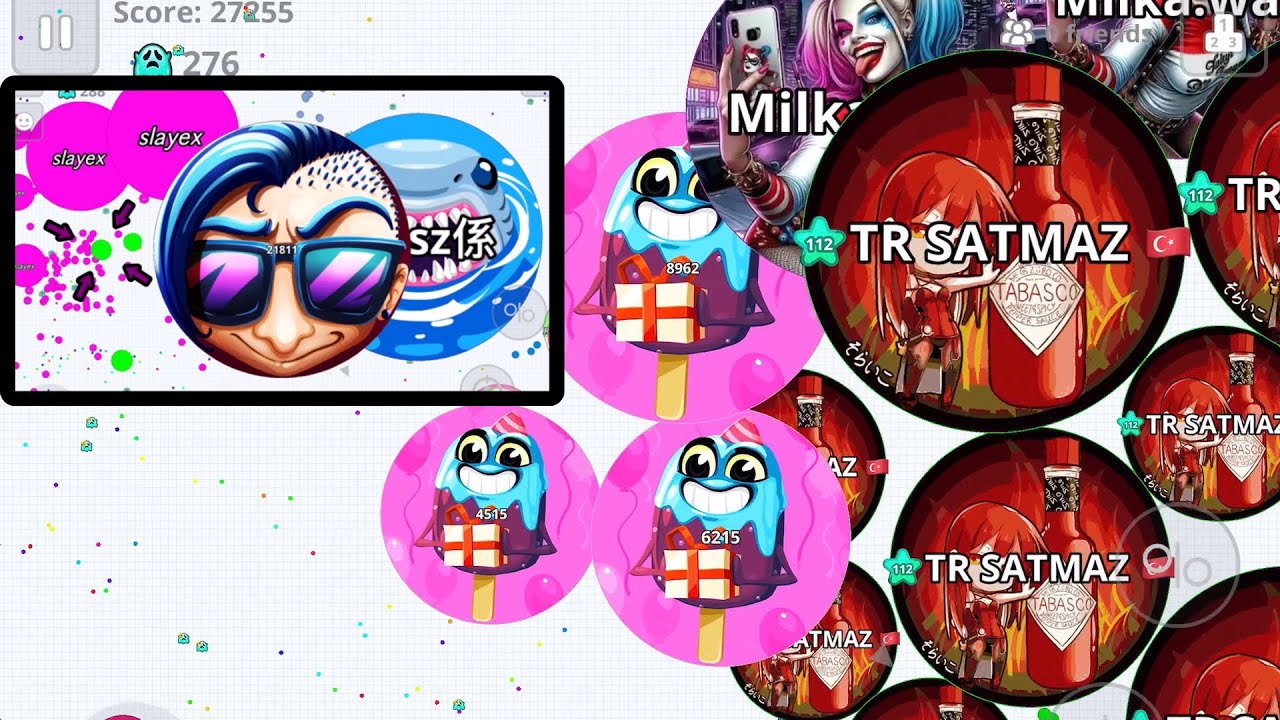 DOUBLE SOLO REVENGE??! ‼️(AGAR.IO MOBILE)