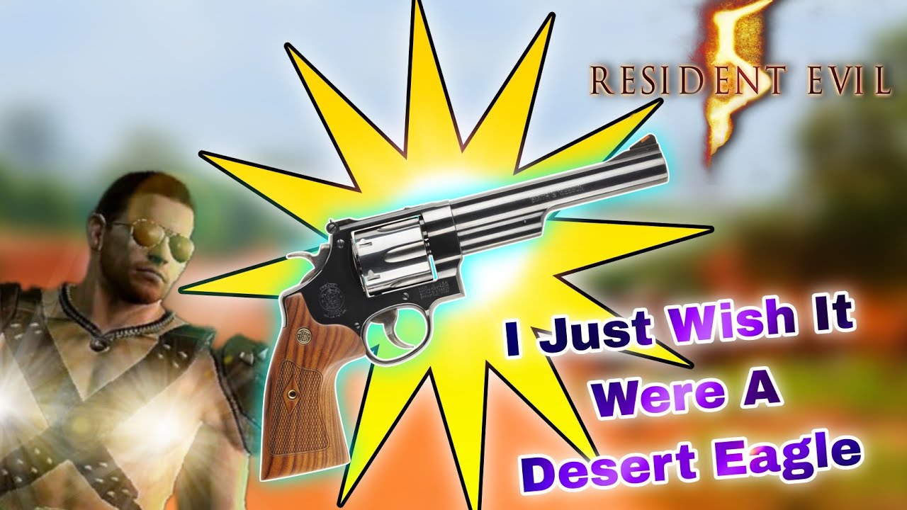 I Finally Get A Magnum | RE5 Co-Op