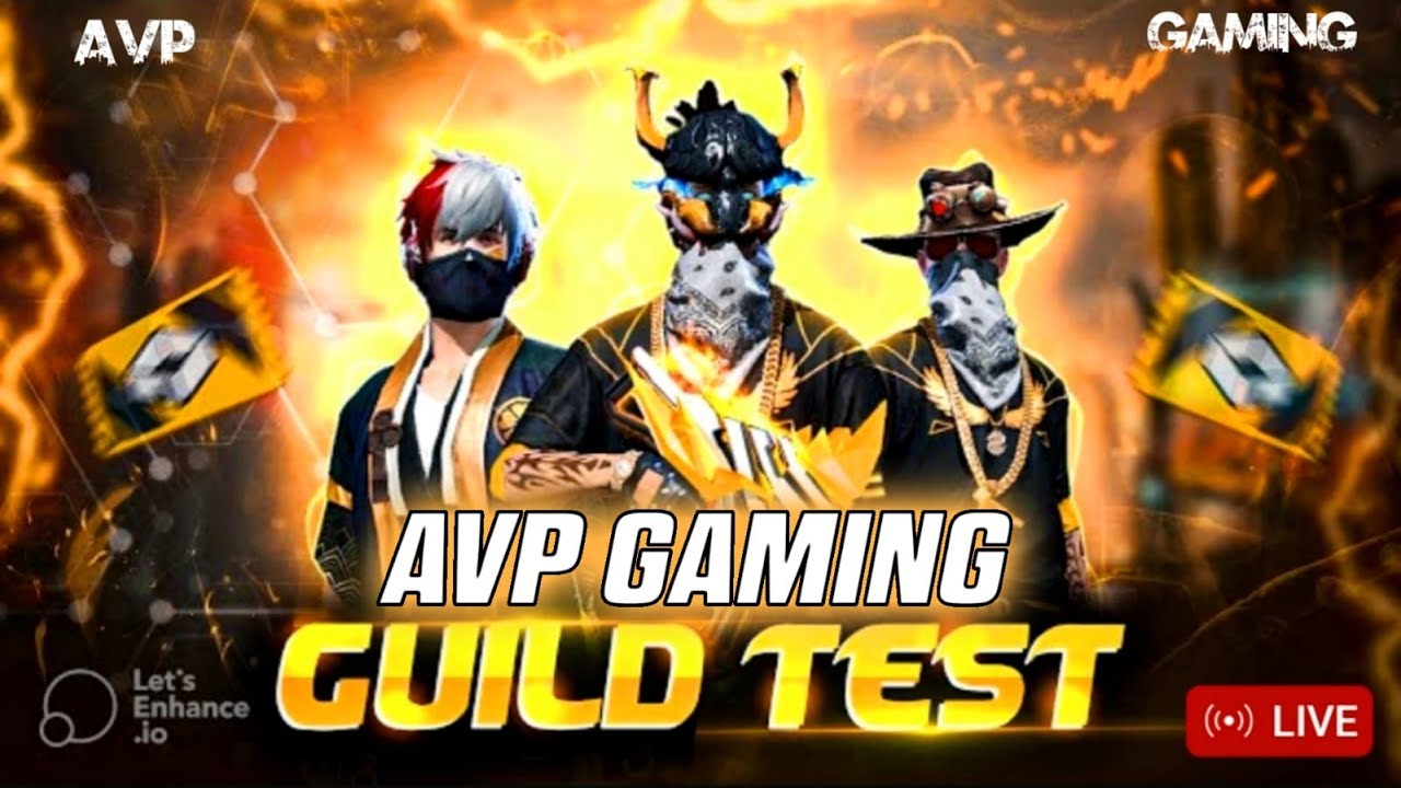 1 VS 2 FREE FIRE LIVE GUILD TEST CUSTOM ROOM | GUILD TEST FF LIVE