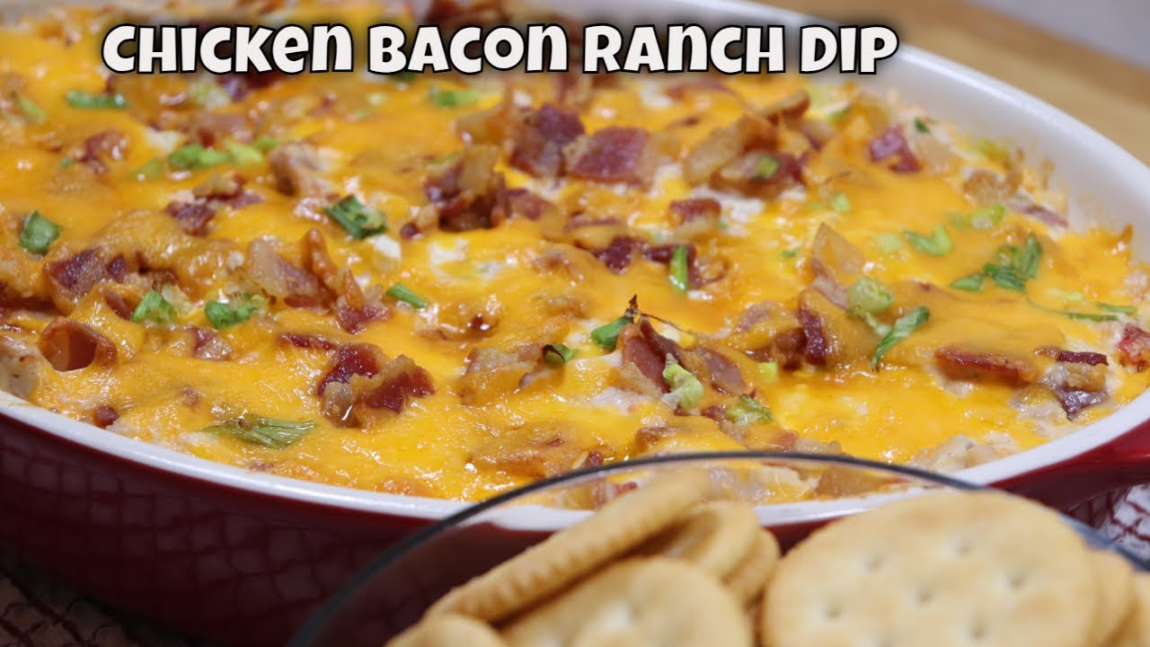 Chicken Bacon Ranch Dip Recipe | MOLCS Easy Recipes