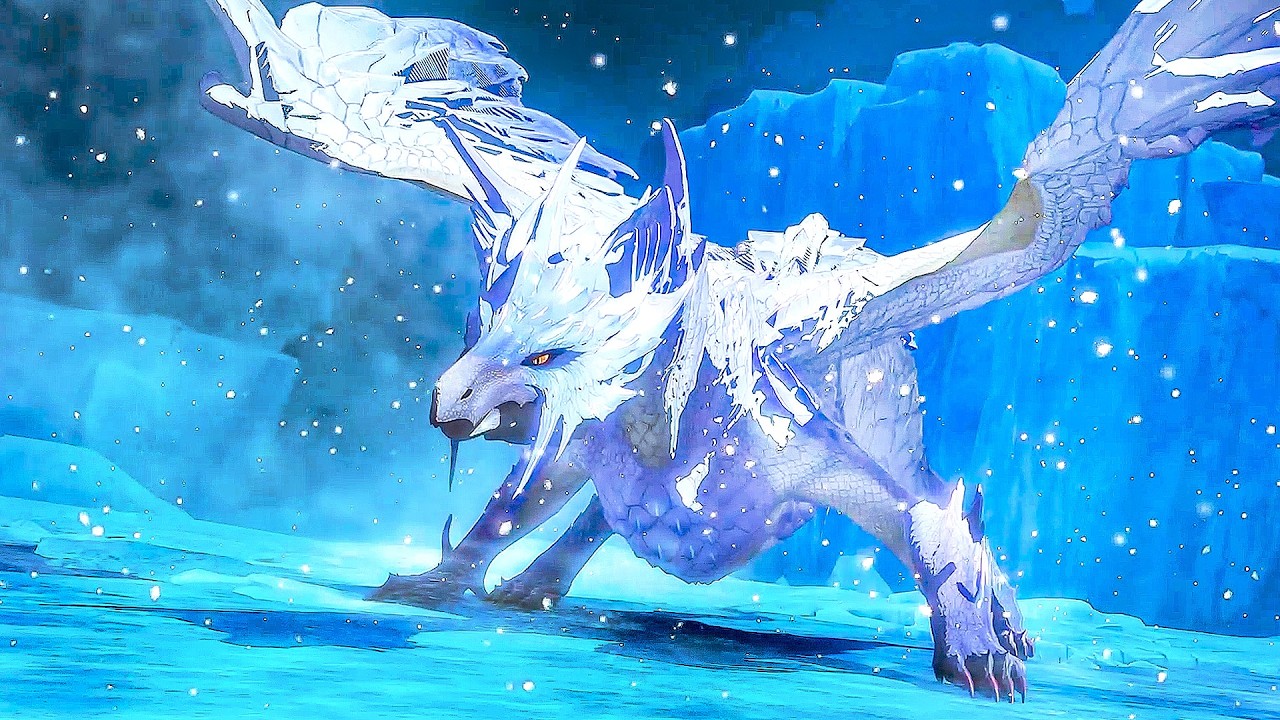 Monster Hunter Stories 3 Twisted Reflection - Elder Dragon Velkhana Boss Fight