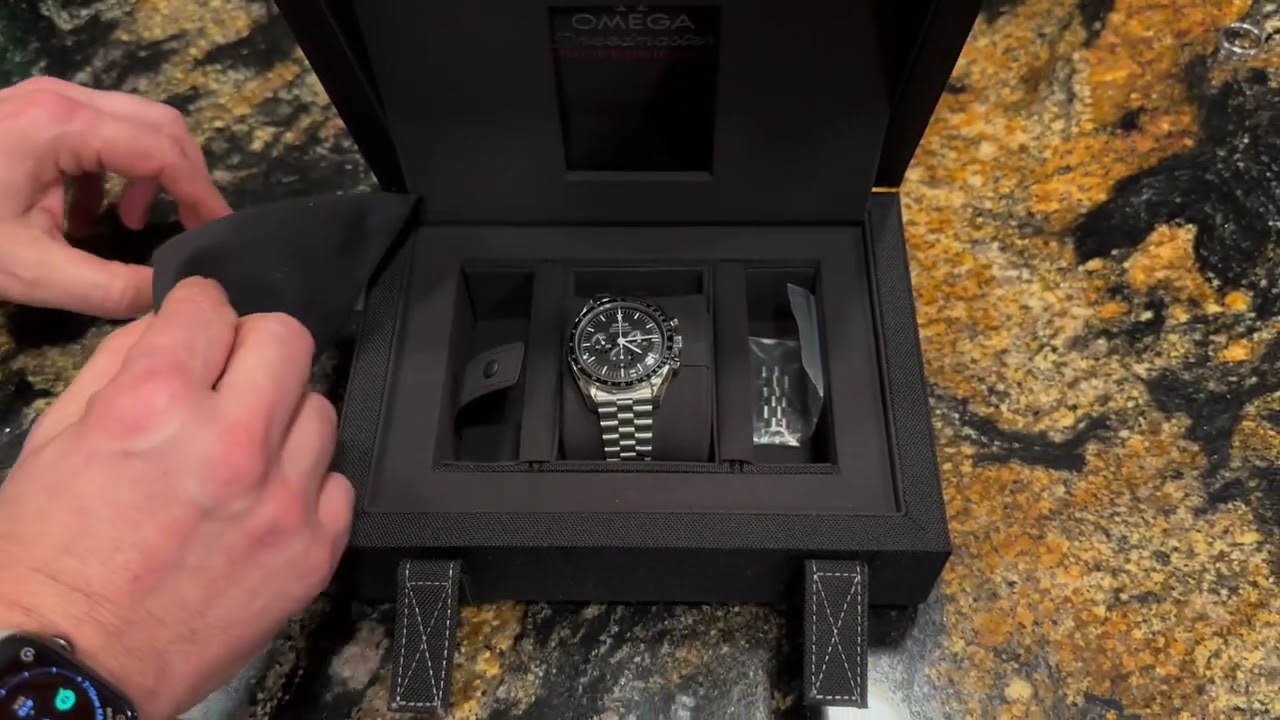 Omega Speedmaster Unboxing (hesalite 2024)