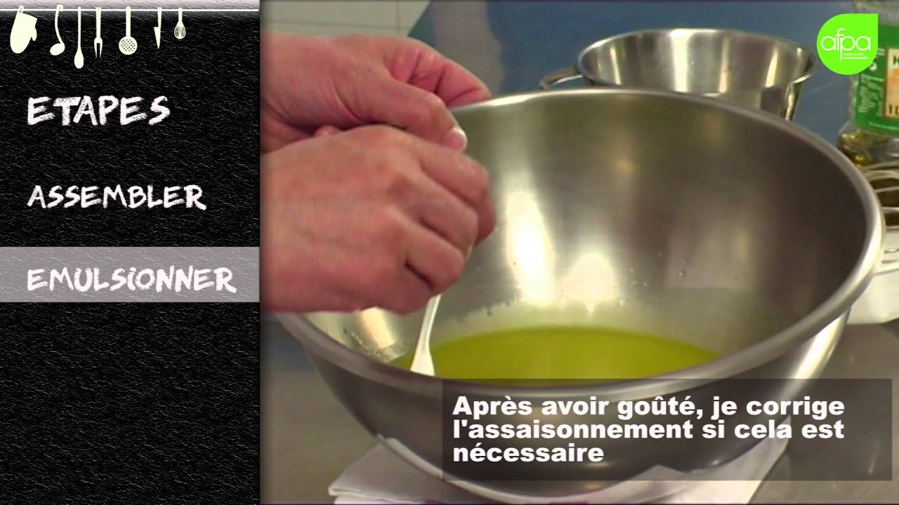 La sauce Vinaigrette