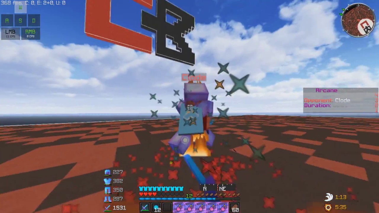 ComboDombo Vs Clode (Highest Quality Minecraft Renders for 1440p60fps)