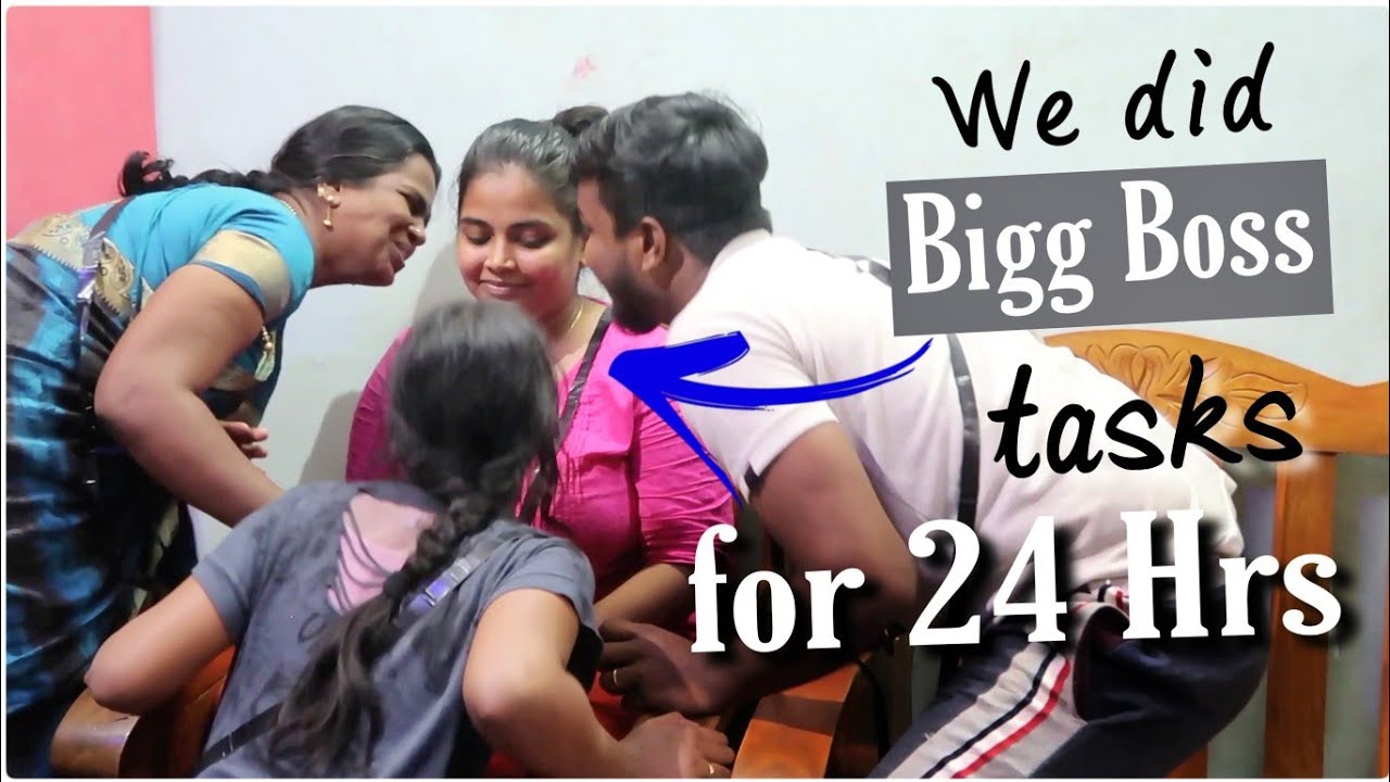 Extreme Bigg boss challenge for 24hours with family ( I got angry )