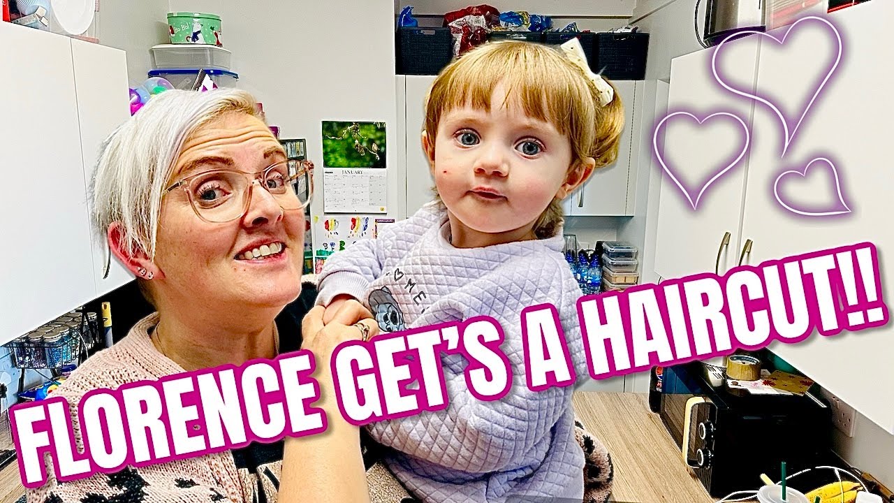 FLORENCE GETS A HAIRCUT!! | SHE'S SO CUTE | The Sullivan Family