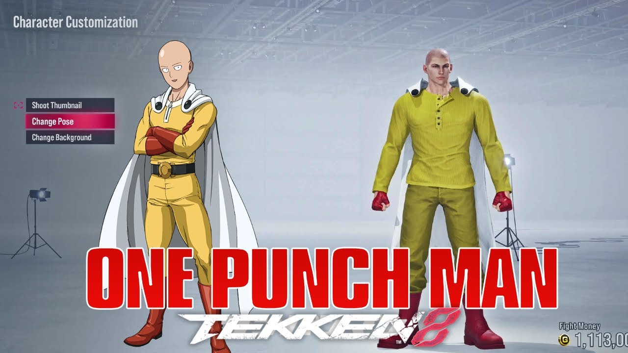 Tekken 8 Character Customization - Saitama (One Punch Man)