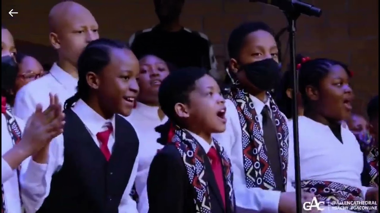Allen AME Cathedral Children’s Choir sings #VincentBohanan’s “Oh Give Thanks”! 🔥🔥🔥🔥🔥