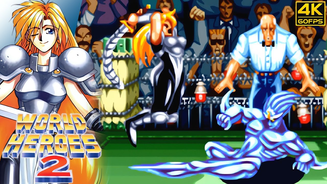 World Heroes 2 - Janne D'Arc (Arcade / 1993) 4K 60FPS