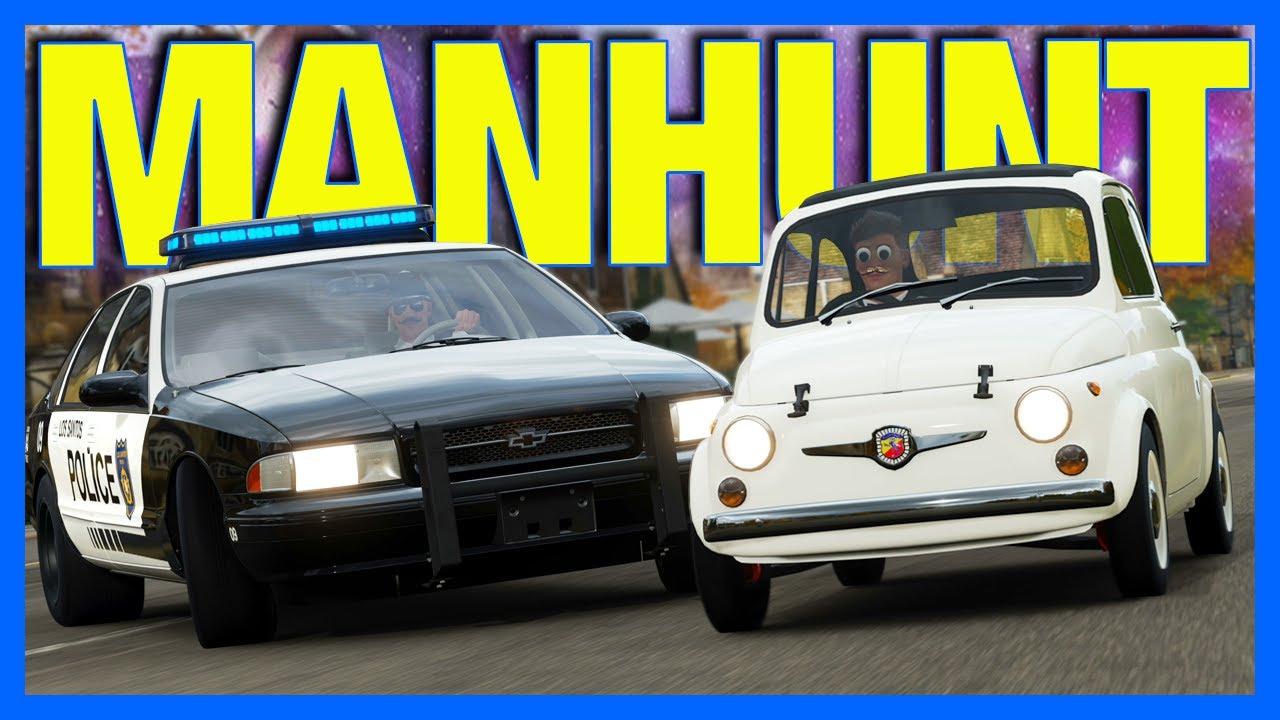 Forza Horizon 4 Online: MANHUNT!!