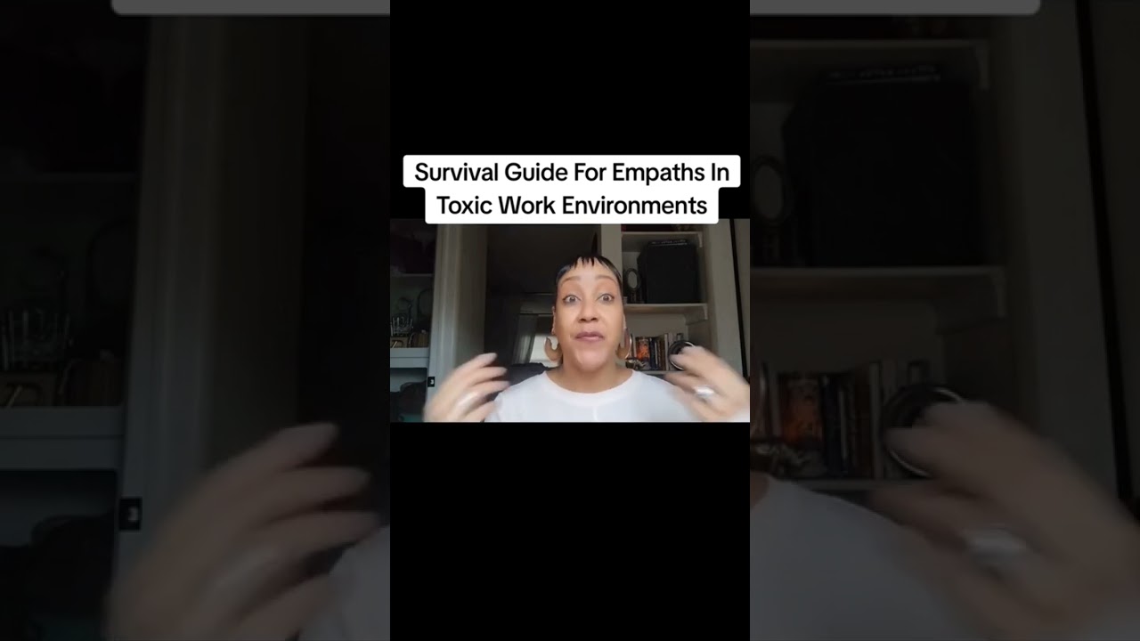 A Survival Guide For Empaths In Toxic Work Environments #empaths #mentalhealthawareness #workplace