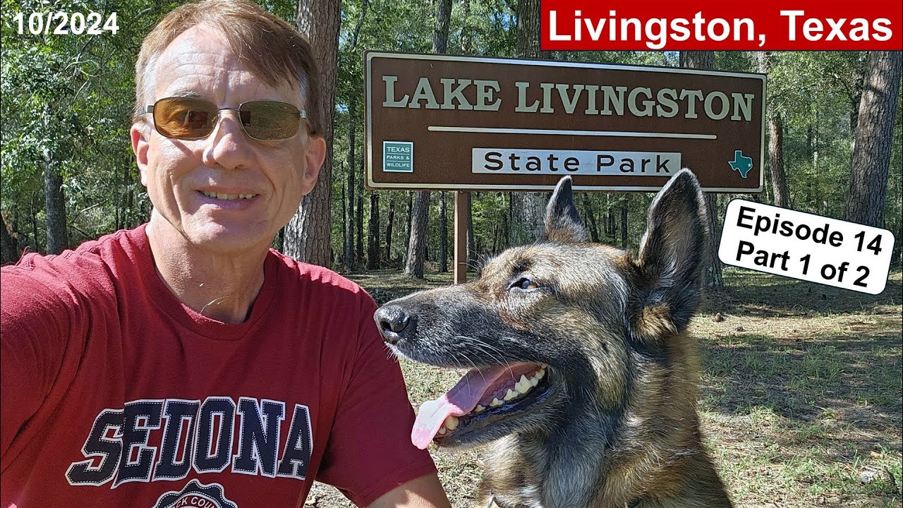 Lake Livingston State Park, Livingston Texas. Episode 14 Part 1.
