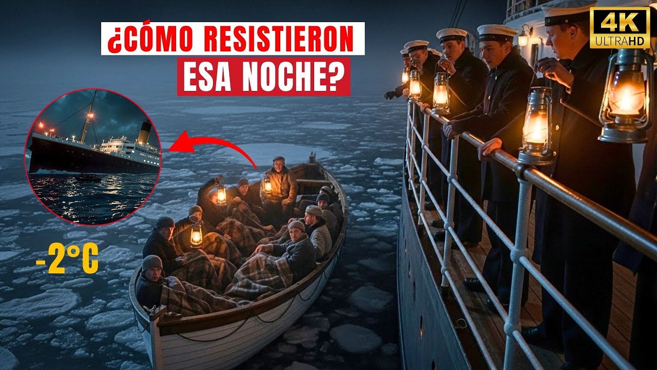 ESTÁS EN 1912 | El Momento Exacto en que el Carpathia Avistó a los Supervivientes del Titanic