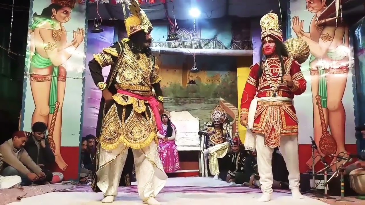 अंगद रावण संवाद || श्री रामलीला कमेटी खड़ी बाज़ार रानीखेत || Ranikhet ramleela - 2022