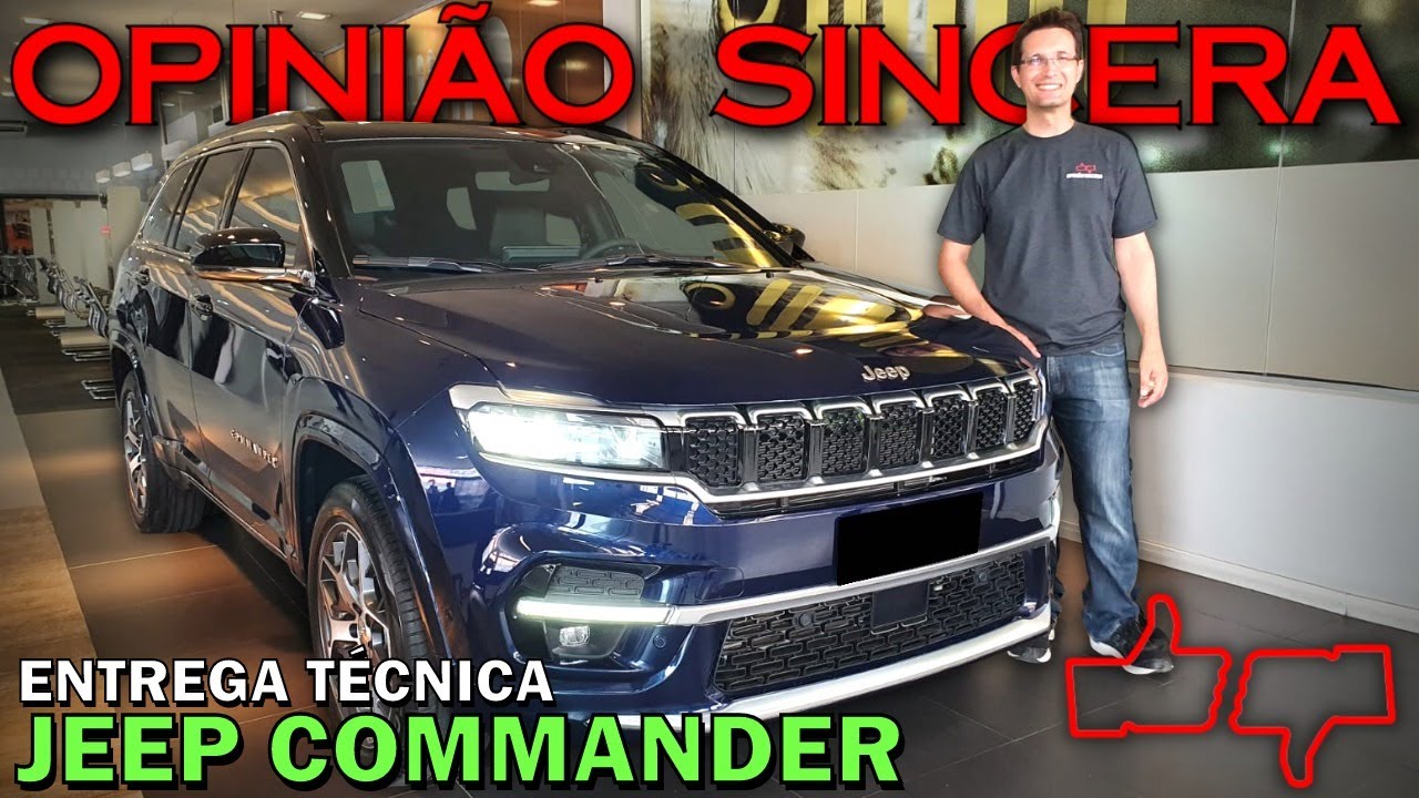 Entrega Técnica na concessionária do Jeep Commander do Felipe