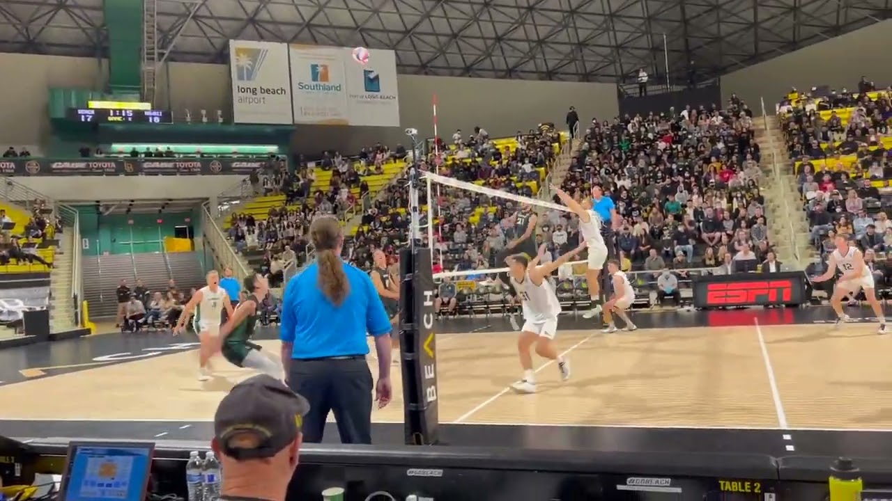 Japanese Intense Volleyball Match