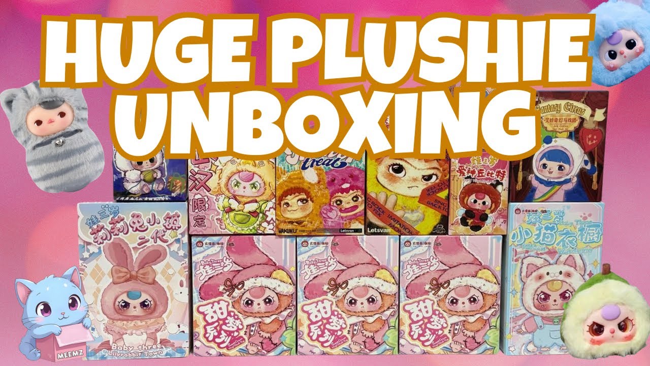 BIGGEST PLUSHIE UNBOXING EVER!! 🐾 🎁 ✨ 