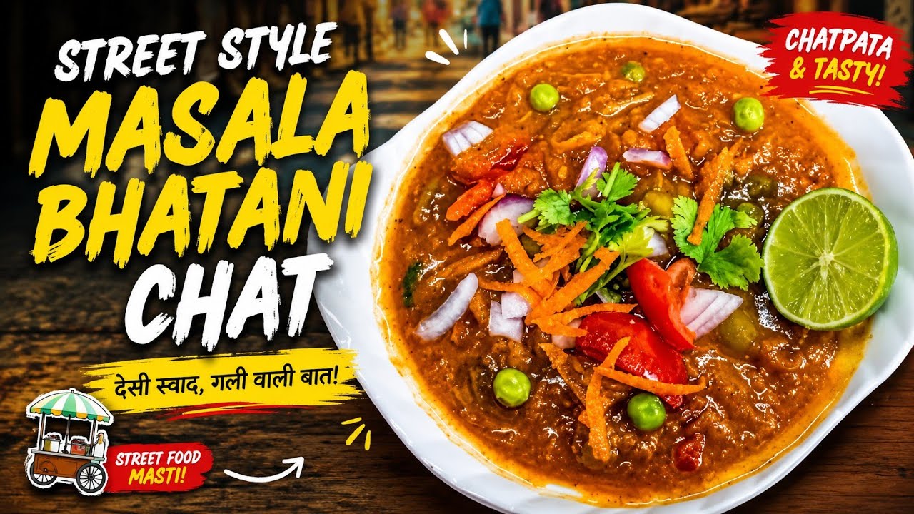 #street style masala bhatani chat #recipe #cooking #video 👌🏻🧑🏻‍🍳😋Hc world 🙏🏻👍🏻🔔🤝