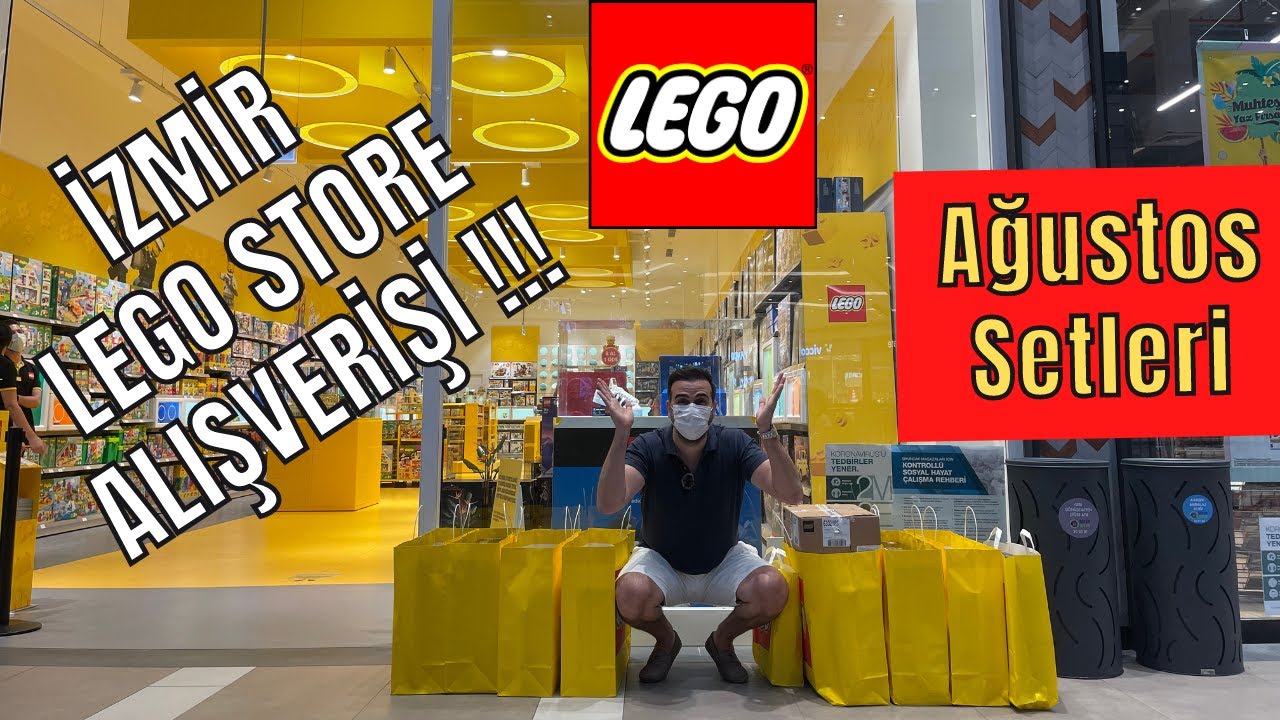 İZMİR LEGO STORE ALIŞVERİŞ VLOGU!!! ARKADAŞIMA SÜRPRİZ YAPTIM!