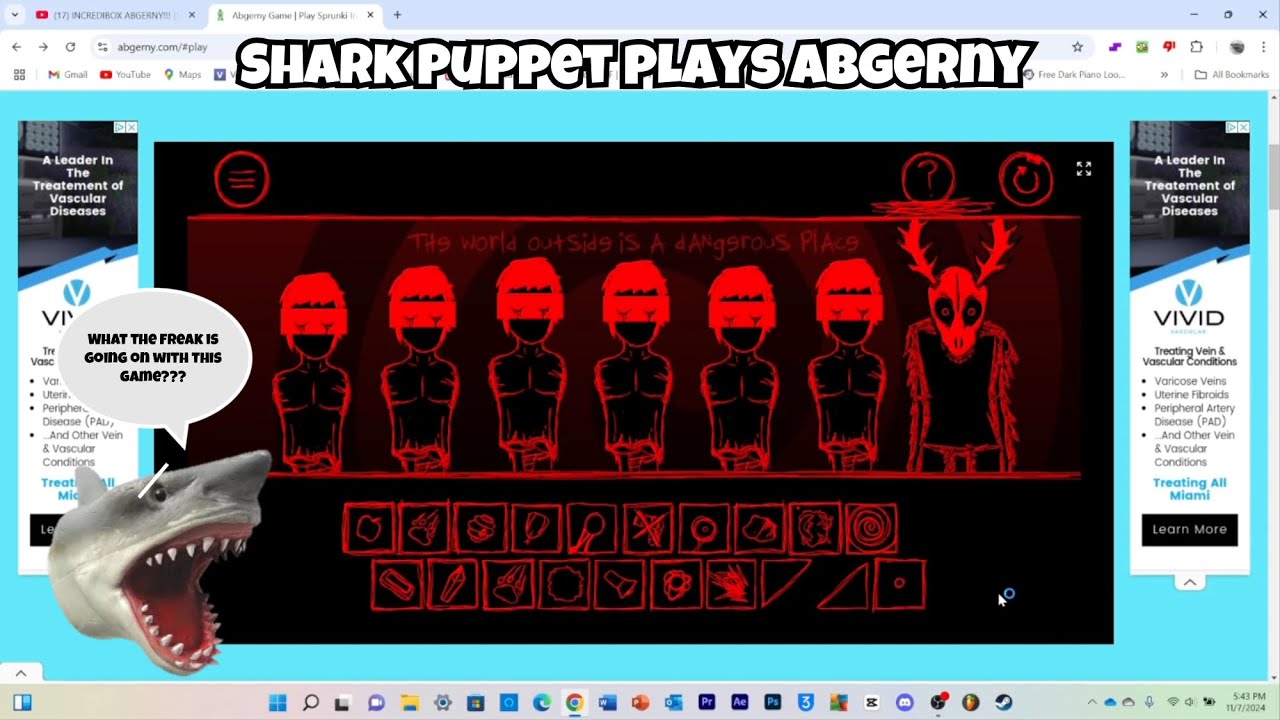 Фильм SB: Акула Паппет играет Эбгерни!