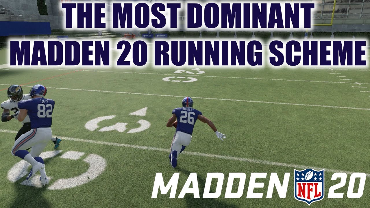 THE MOST DOMINANT MADDEN 20 RUN SCHEME! TIPS AND TRICKS