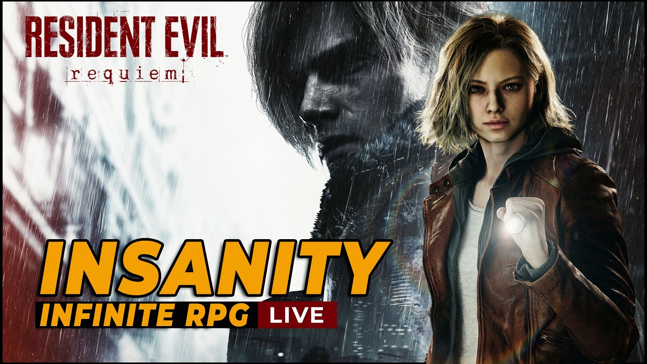 Resident Evil Requiem INSANITY w/ RPG Playthrough for Platinum