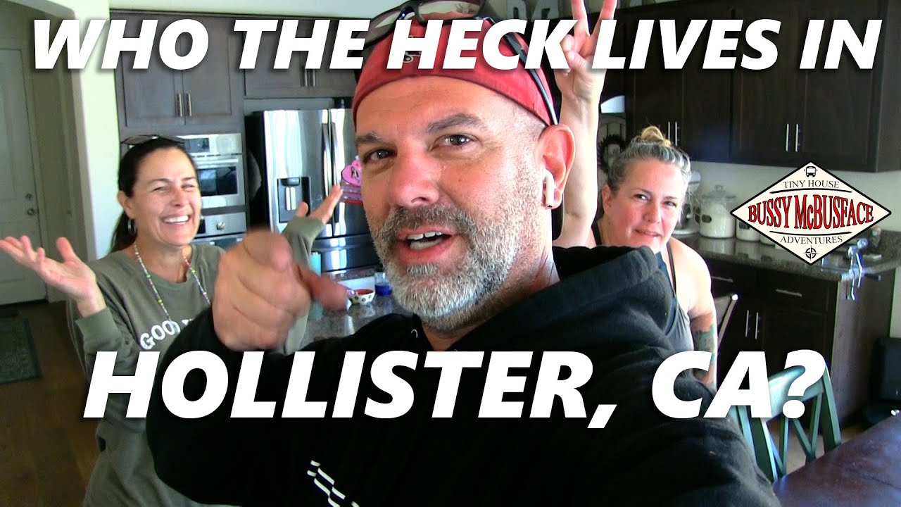 Visiting Hollister, California in our Skoolie!
